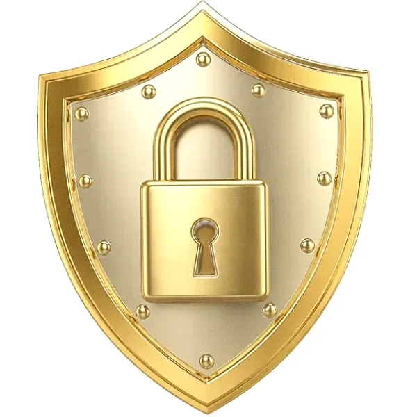 Shield with padlock — Casino Winbeast