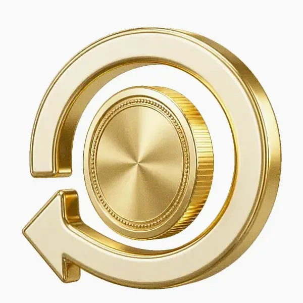 Coin with circular arrow — Casino Winbeast